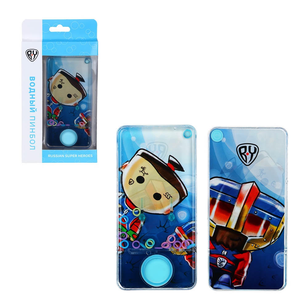 BY Пинбол водный в виде смартфона, пластик, 13,5х6,5см, 1-3 дизайна, арт.№ 274-157