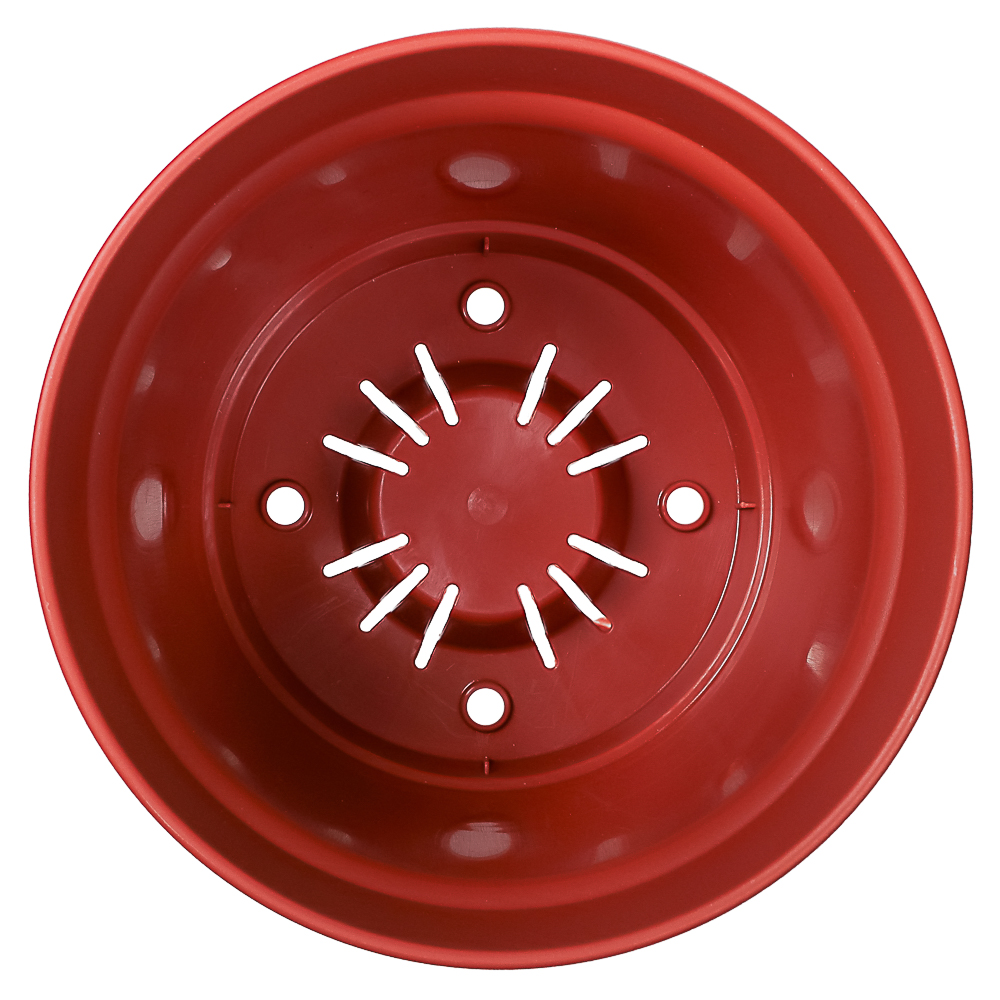 Горшок Mint 0,7л d12см, h9см c поддоном терракот, арт.№ 164-171