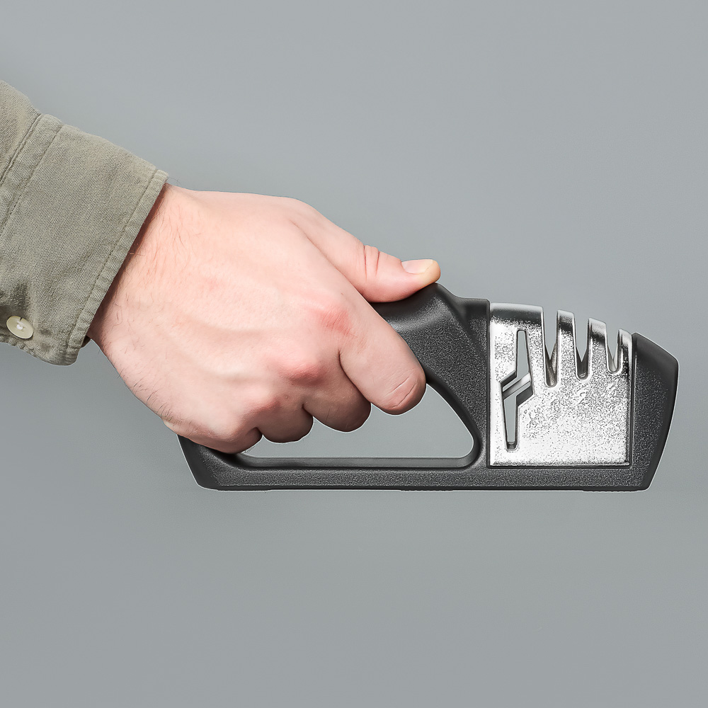 SATOSHI Раваль Точилка для ножей и ножниц, 3 уровня заточки, арт.№ 803-408