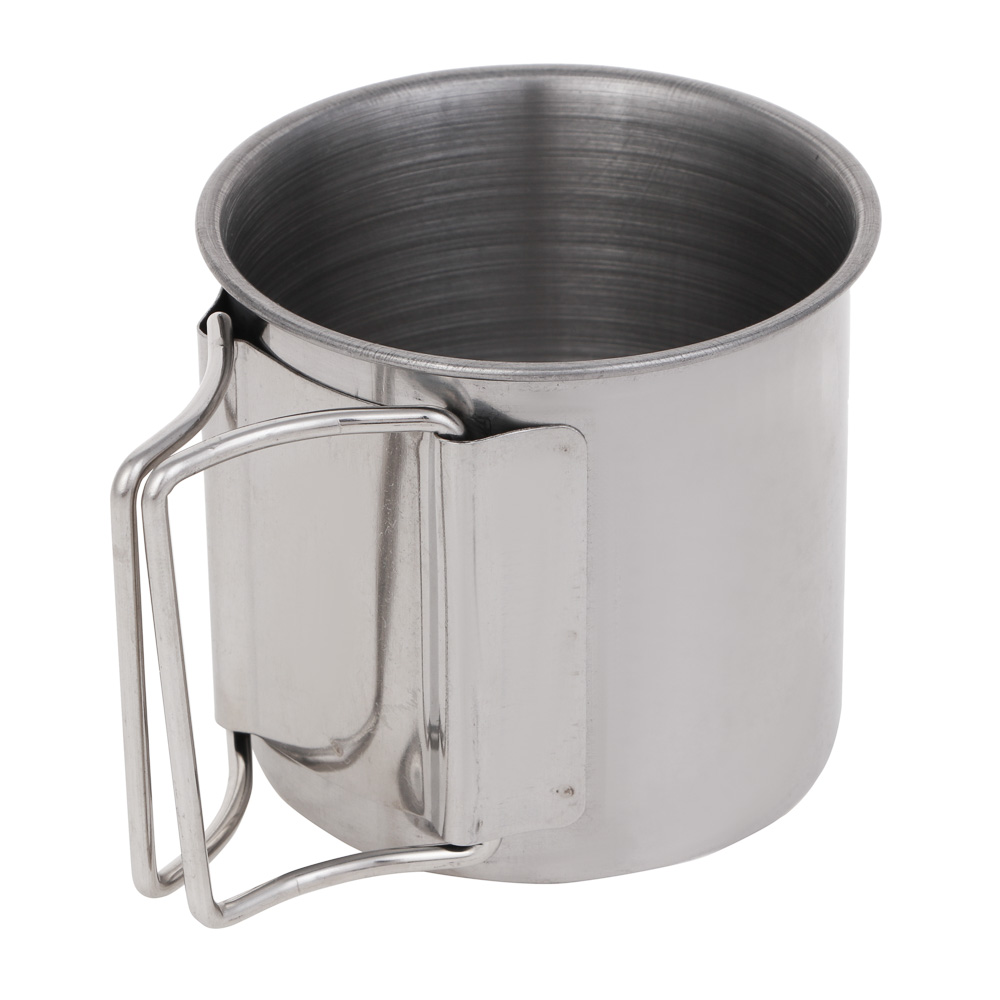 BY Набор кружек 4 в 1, туристических, нерж. сталь 410, арт.№ 123-014