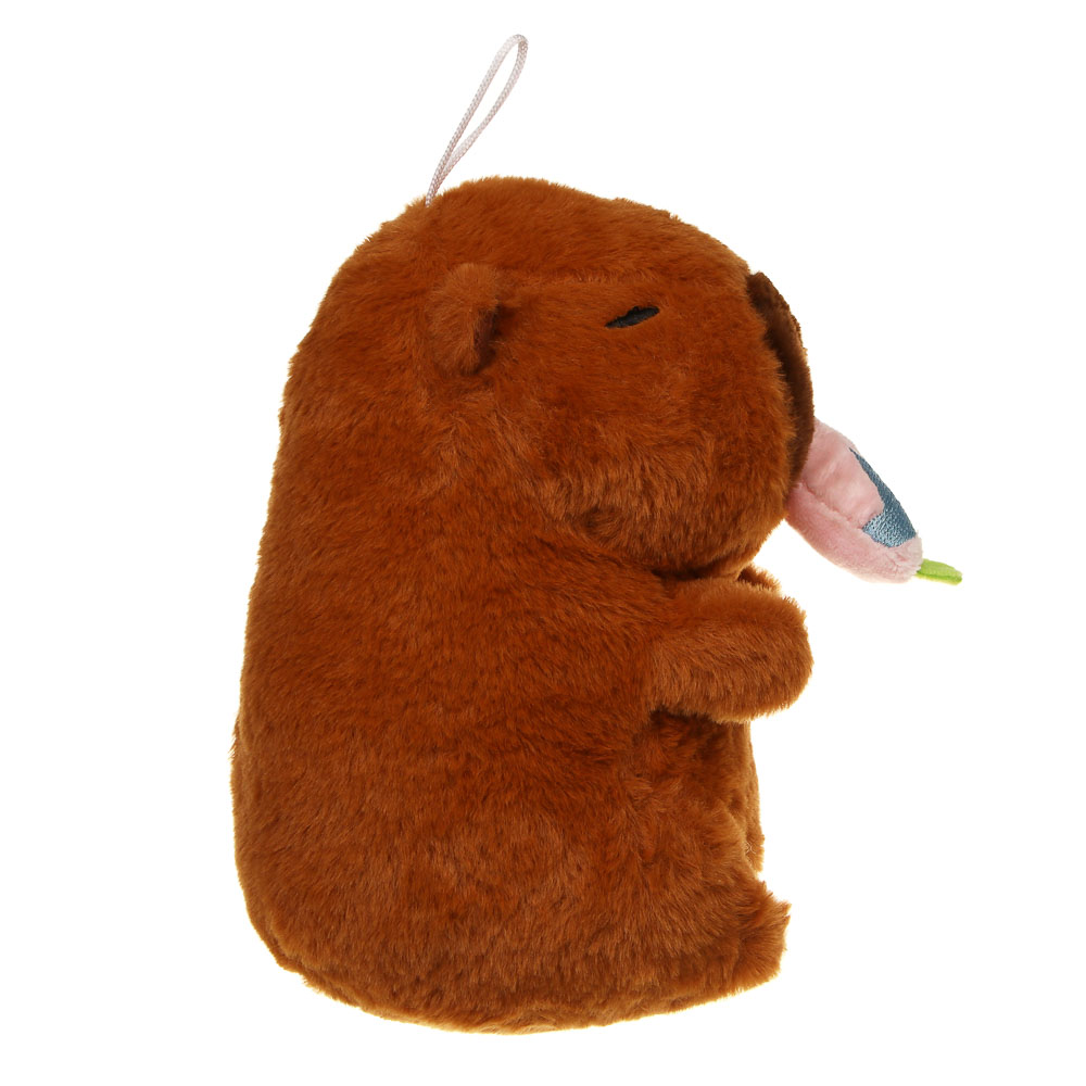 ИГРОЛЕНД Игрушка мягкая "Капибарчик" , 20 см, полиэстер, 2 вида, арт.№ 264-486