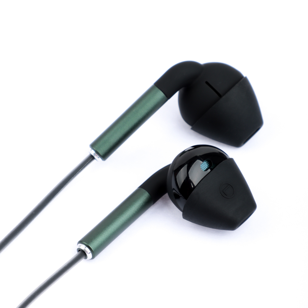 Наушники проводные вкладыши FORZA, гарнитура, с трапец. насадкой, пластик, арт.№ 410-039