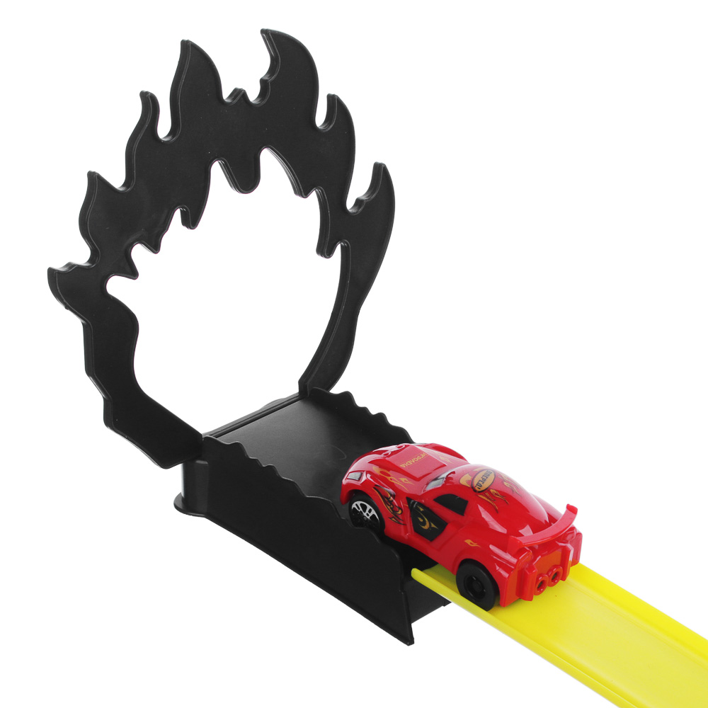 ИГРОЛЕНД Автотрек "Мертвая петля", инерция, PE ,37х25х5,6см, арт.№ 276-096