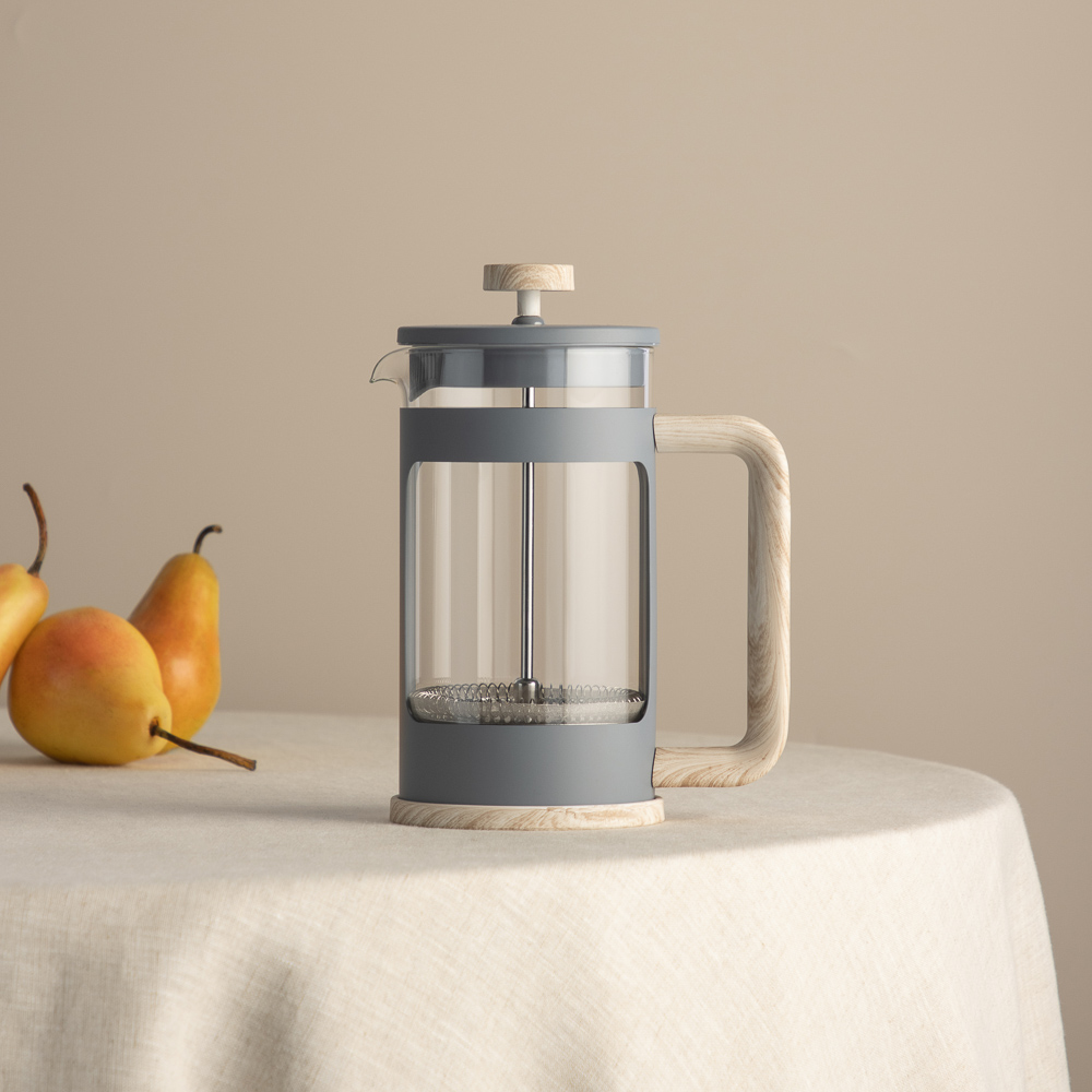 SATOSHI Шарлеруа Френч-пресс 600мл, жаропрочное стекло, арт.№ 850-232