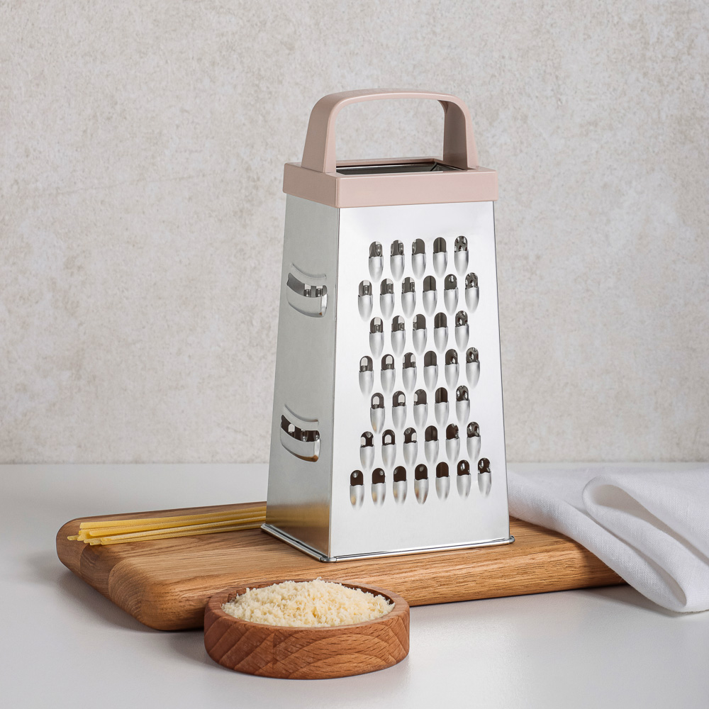 VETTA Терка 4-х сторонняя 20см жесть, арт.№ 885-104