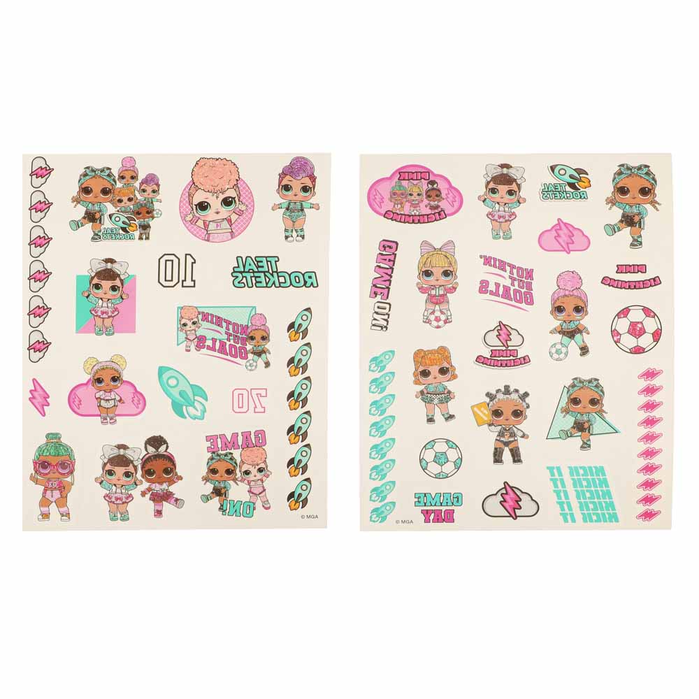 НД ПЛЭЙ Наклейки-татуировки, бумага, 11,8х19см, 2 листа, 4 дизайна, арт.№ 831-018