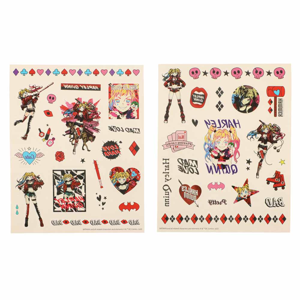 НД ПЛЭЙ Наклейки-татуировки, бумага, 11,8х19см, 2 листа, 4 дизайна, арт.№ 831-018