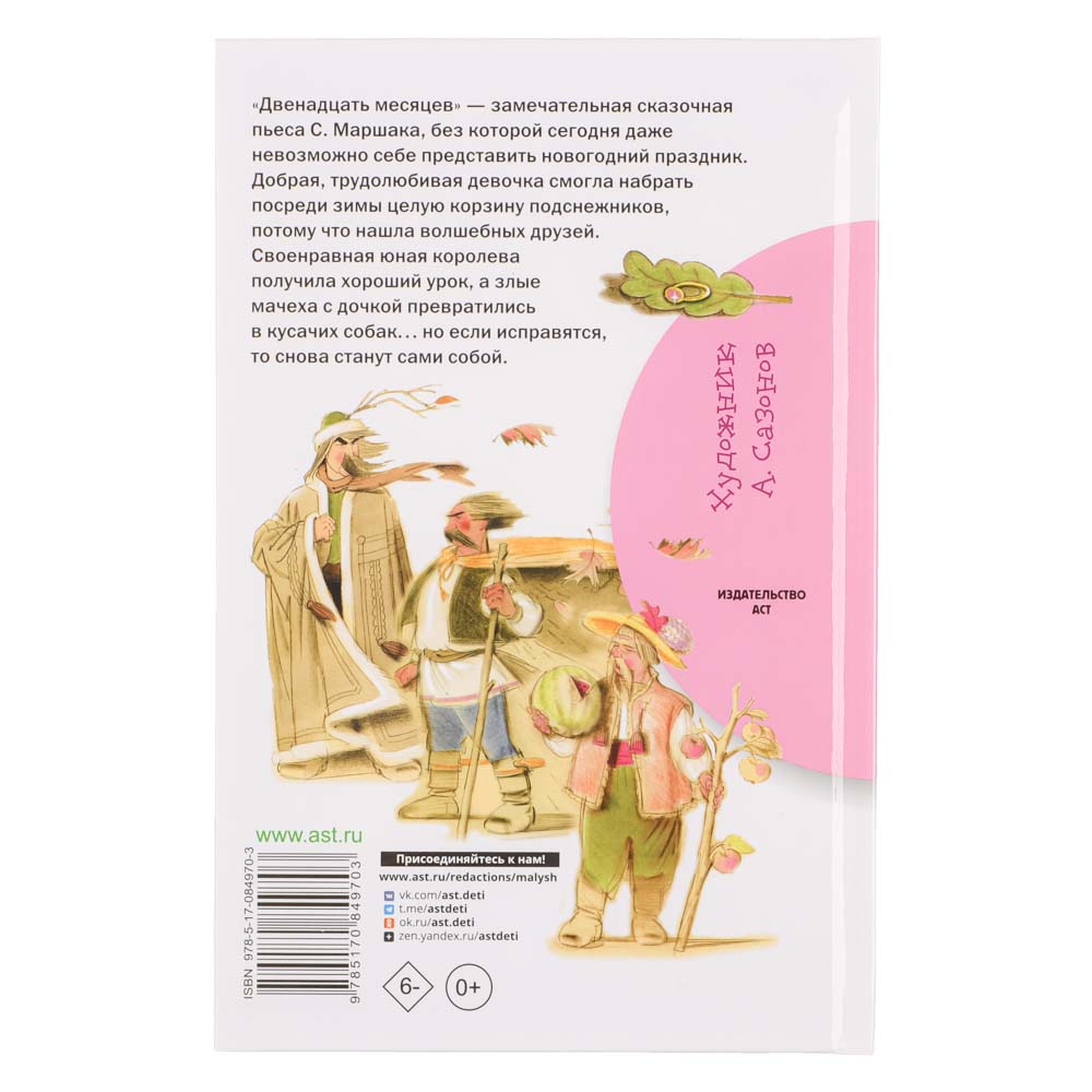 АСТ Книга "Библиотека начальной школы", картон, бумага, 13,8х21,2см, 64-96стр, 5 дизайнов, арт.№ 837-208