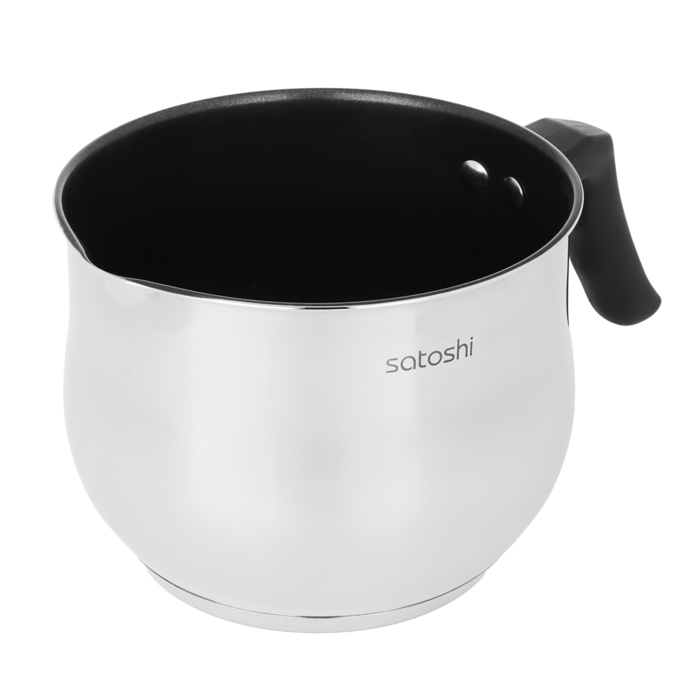 SATOSHI Мультикастрюля 16х12,5см. 2,5л. со стекл. крышкой, антипригарное покрытие, индукция, арт.№ 822-297