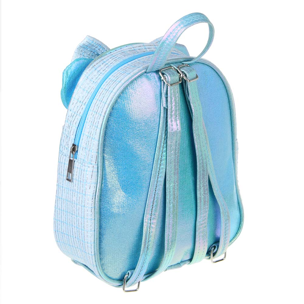 ЮL Рюкзак детский, ПУ, полиэстер, ПВХ, 23х20х7см, 4 цвета, 23-13, арт.№ 337-028