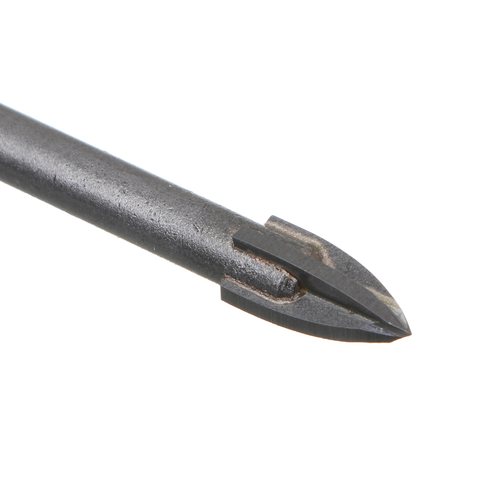 ЕРМАК Сверло по кафелю, керамике, стеклу, с четырьмя режущими лезвиями, шестигранный хвостовик, 6 мм, арт.№ 602-001