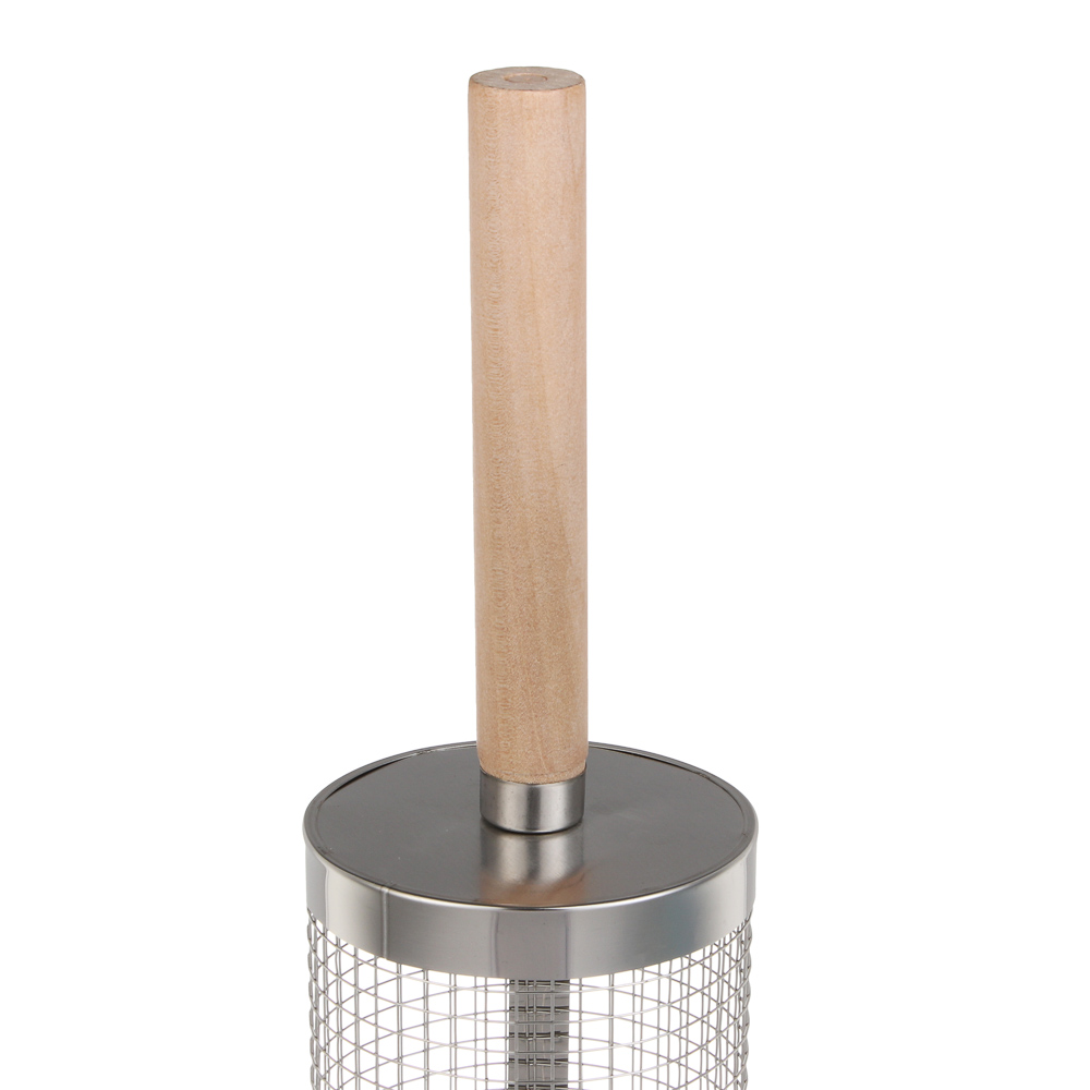 Решетка-гриль для овощей тм GRILLBOOM, цилиндр, с мелкой сеткой 250гр, 30х9,5см, арт.№ 104-054