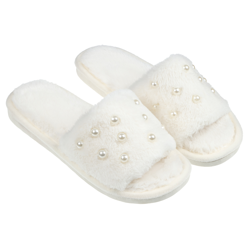 Обувь домашняя женская, размер 40-41, цвет молочный, #17, арт.№ 299-288