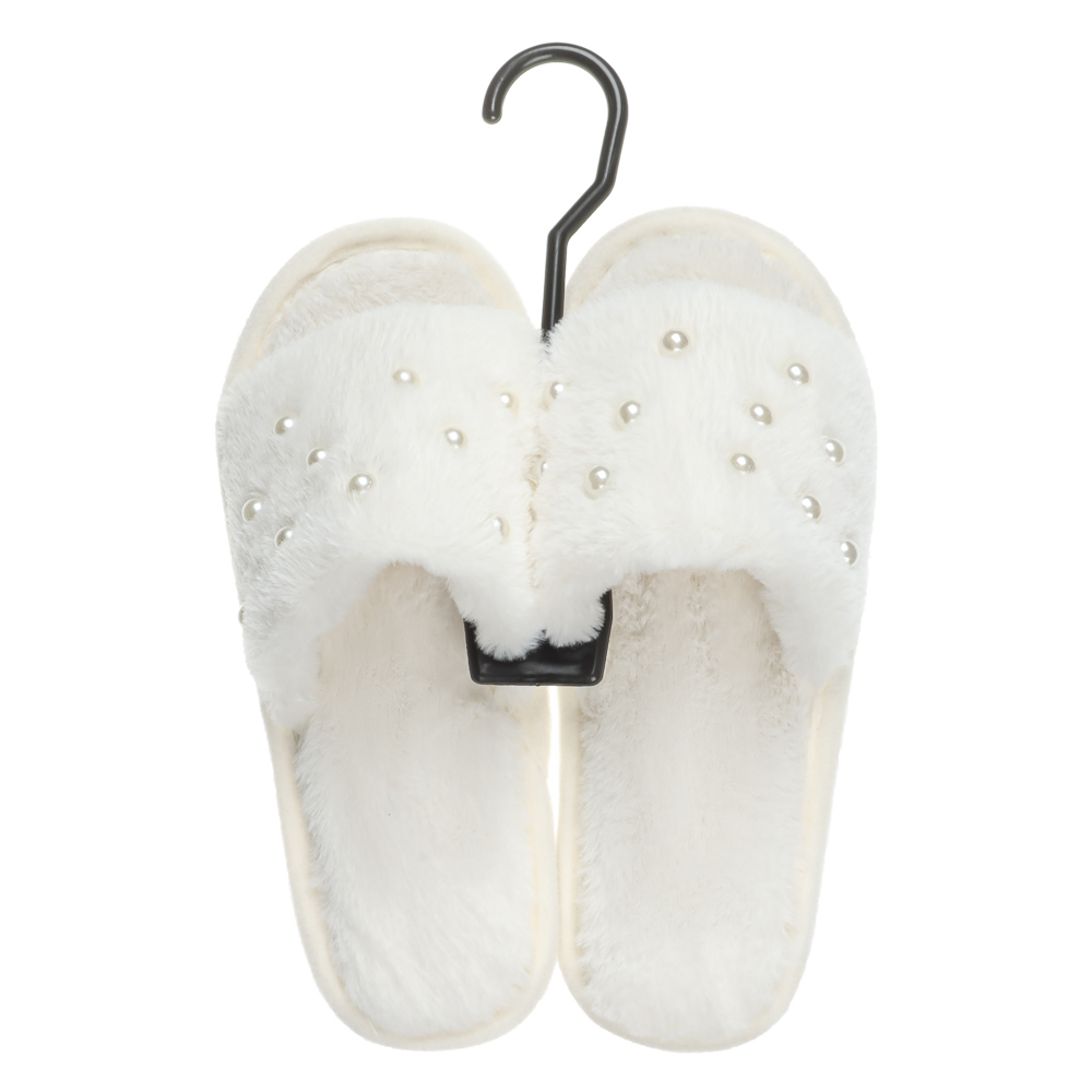 Обувь домашняя женская, размер 40-41, цвет молочный, #17, арт.№ 299-288