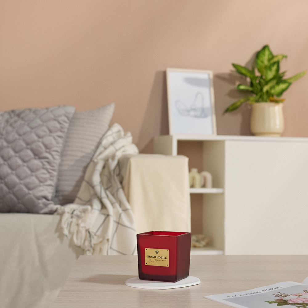 BY Свеча ароматизированная Deluxe Nobile, 200 гр. Rosso Nobile, арт.№ 412-234