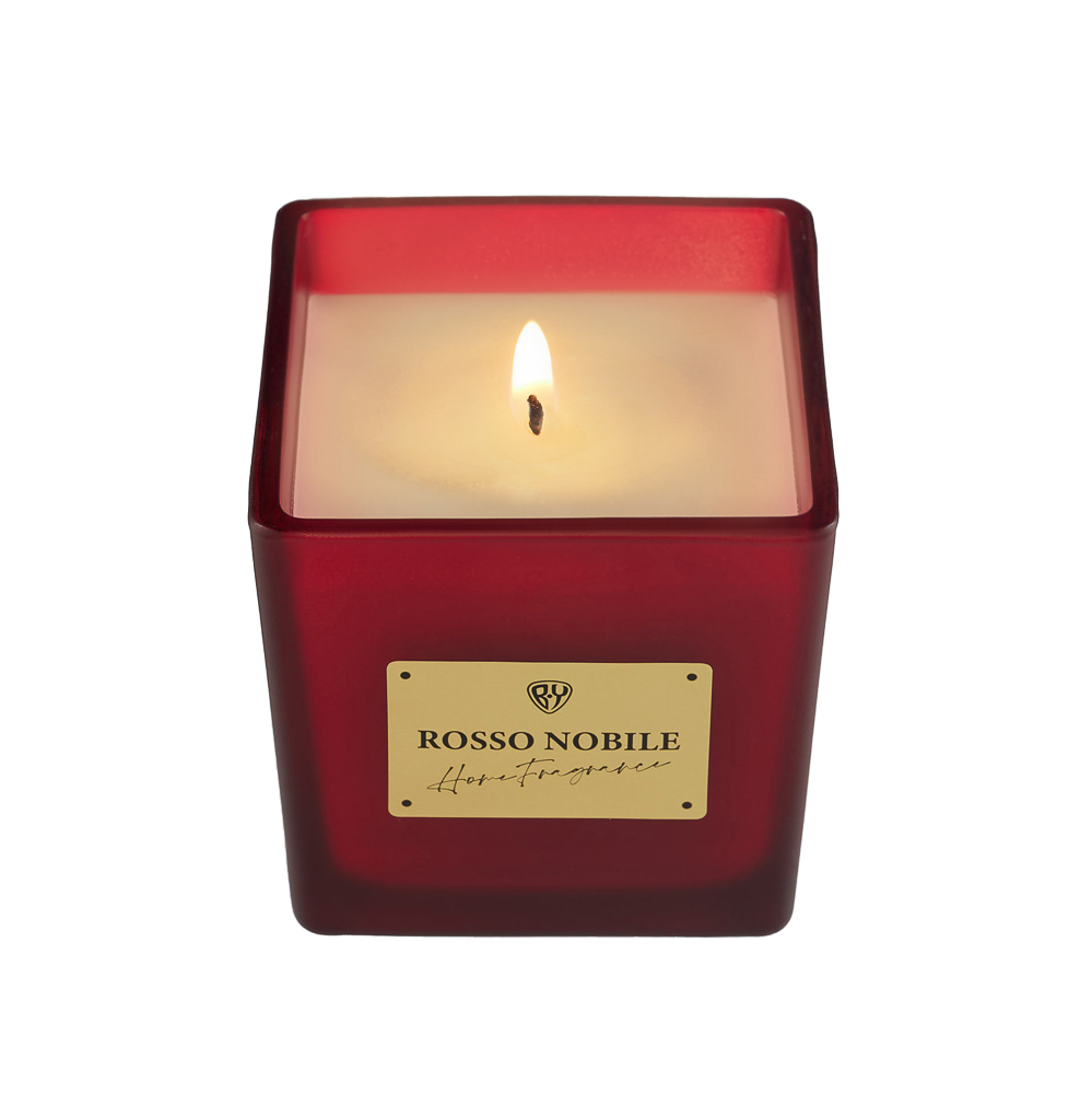 BY Свеча ароматизированная Deluxe Nobile, 200 гр. Rosso Nobile, арт.№ 412-234