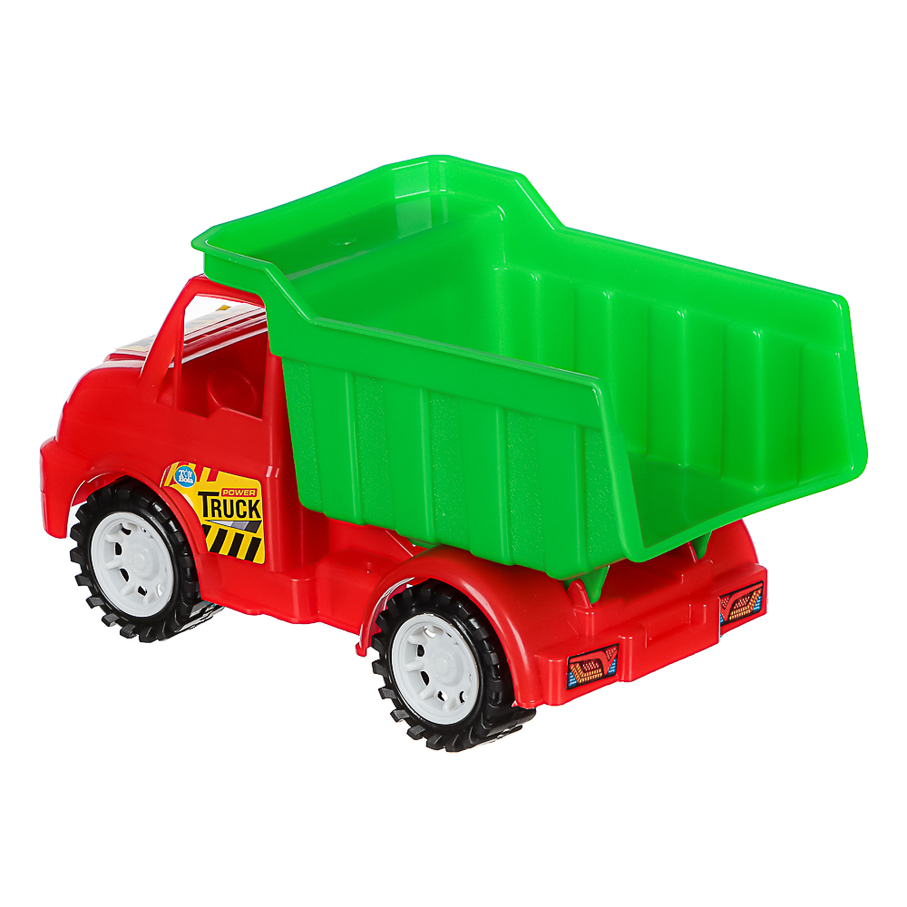 ИГРОЛЕНД Игрушка камазик, пластик, 11x23x13 см, 4 дизайна, для детей 3+, арт.№ 292-461