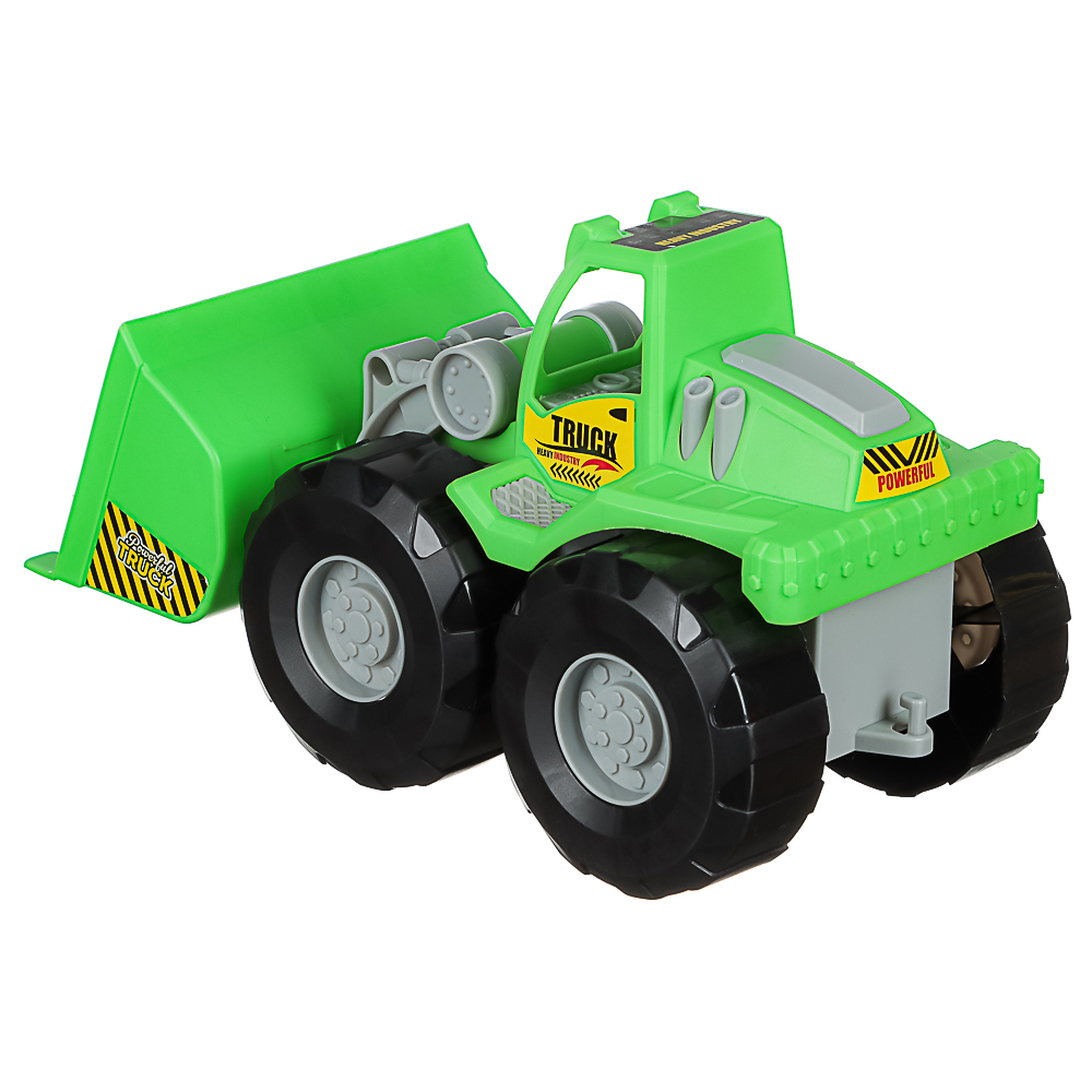 ИГРОЛЕНД Грейдер игрушечный, пластик, 15x26x14 см, 4 дизайна, для детей 3+, арт.№ 292-463