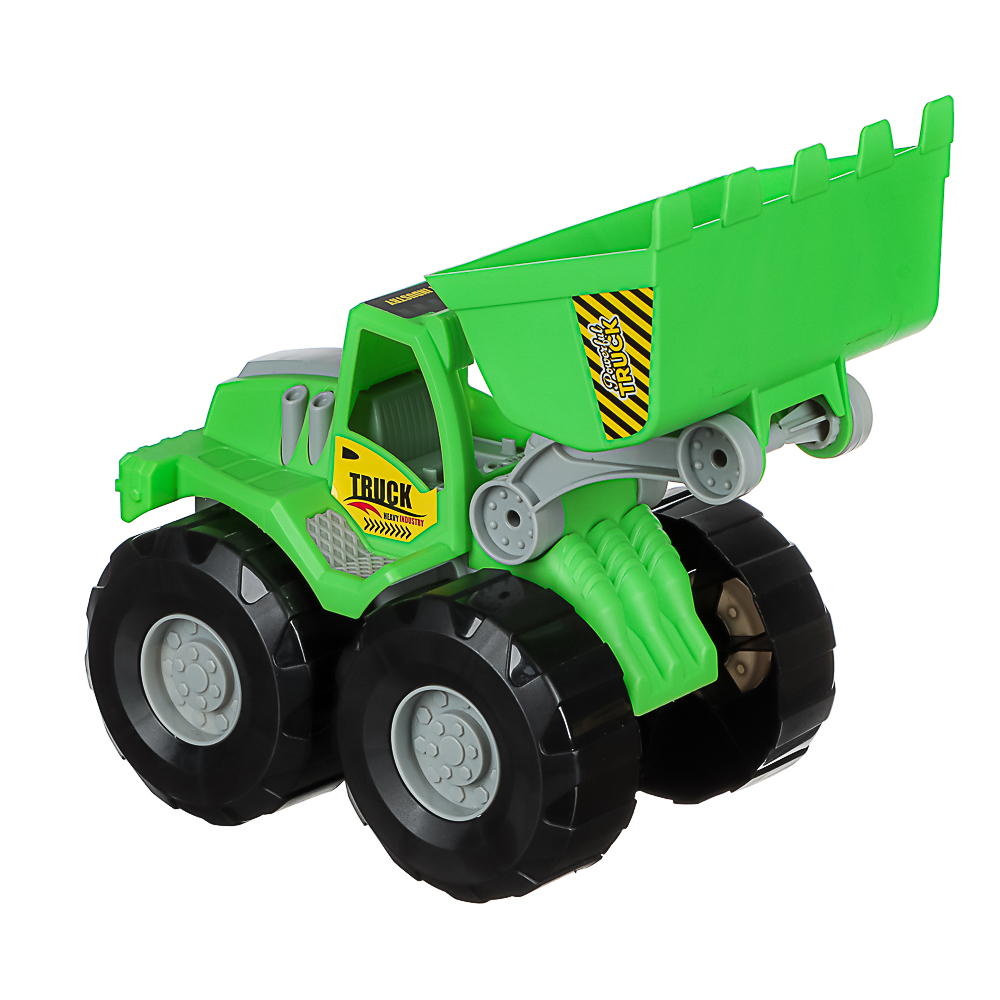 ИГРОЛЕНД Грейдер игрушечный, пластик, 15x26x14 см, 4 дизайна, для детей 3+, арт.№ 292-463