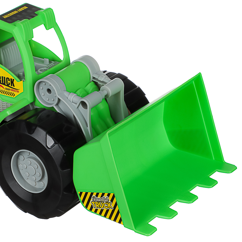 ИГРОЛЕНД Грейдер игрушечный, пластик, 15x26x14 см, 4 дизайна, для детей 3+, арт.№ 292-463