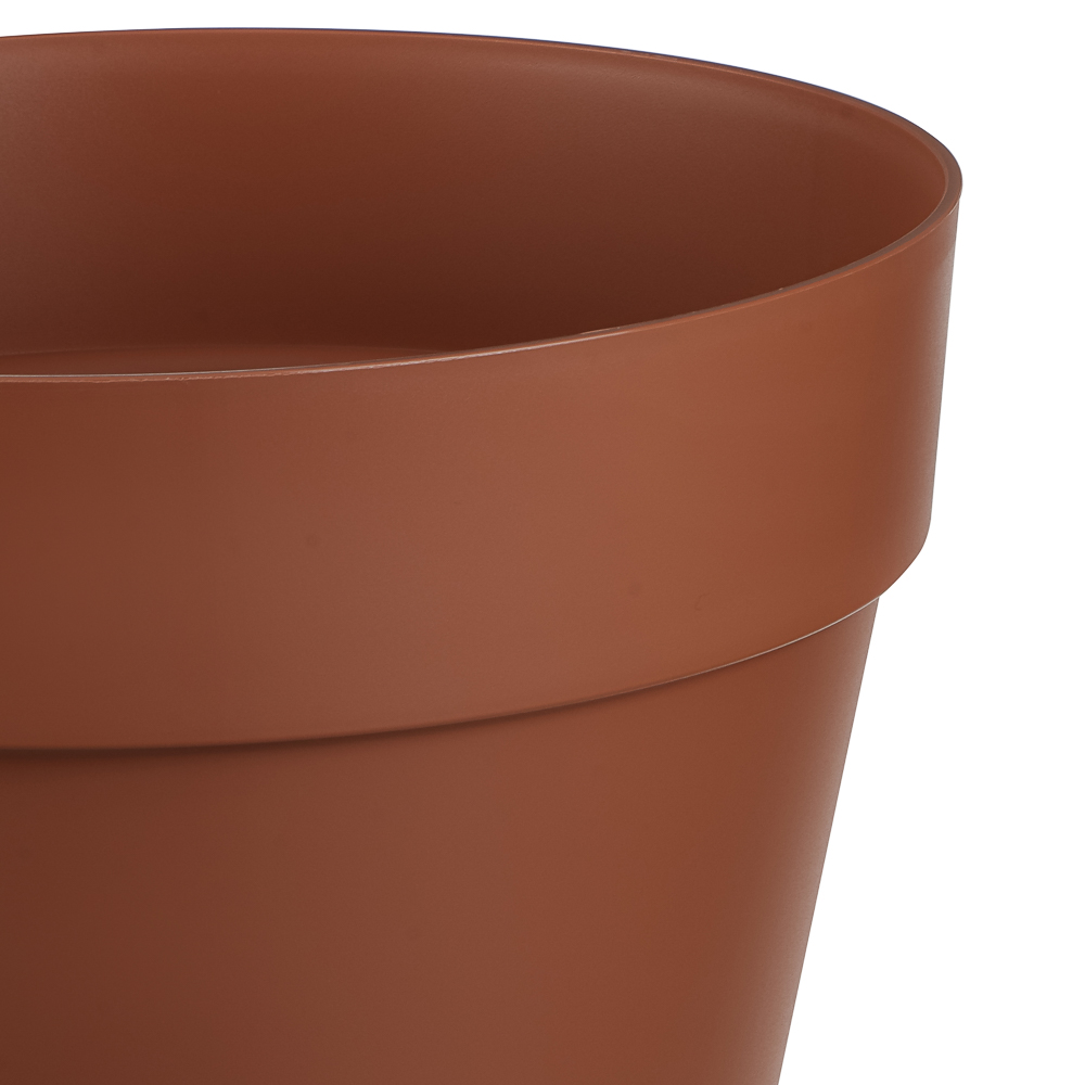 Горшок для цветов "Tarragon" D280мм, 10л со вставкой, терракотовый, арт.№ 164-429