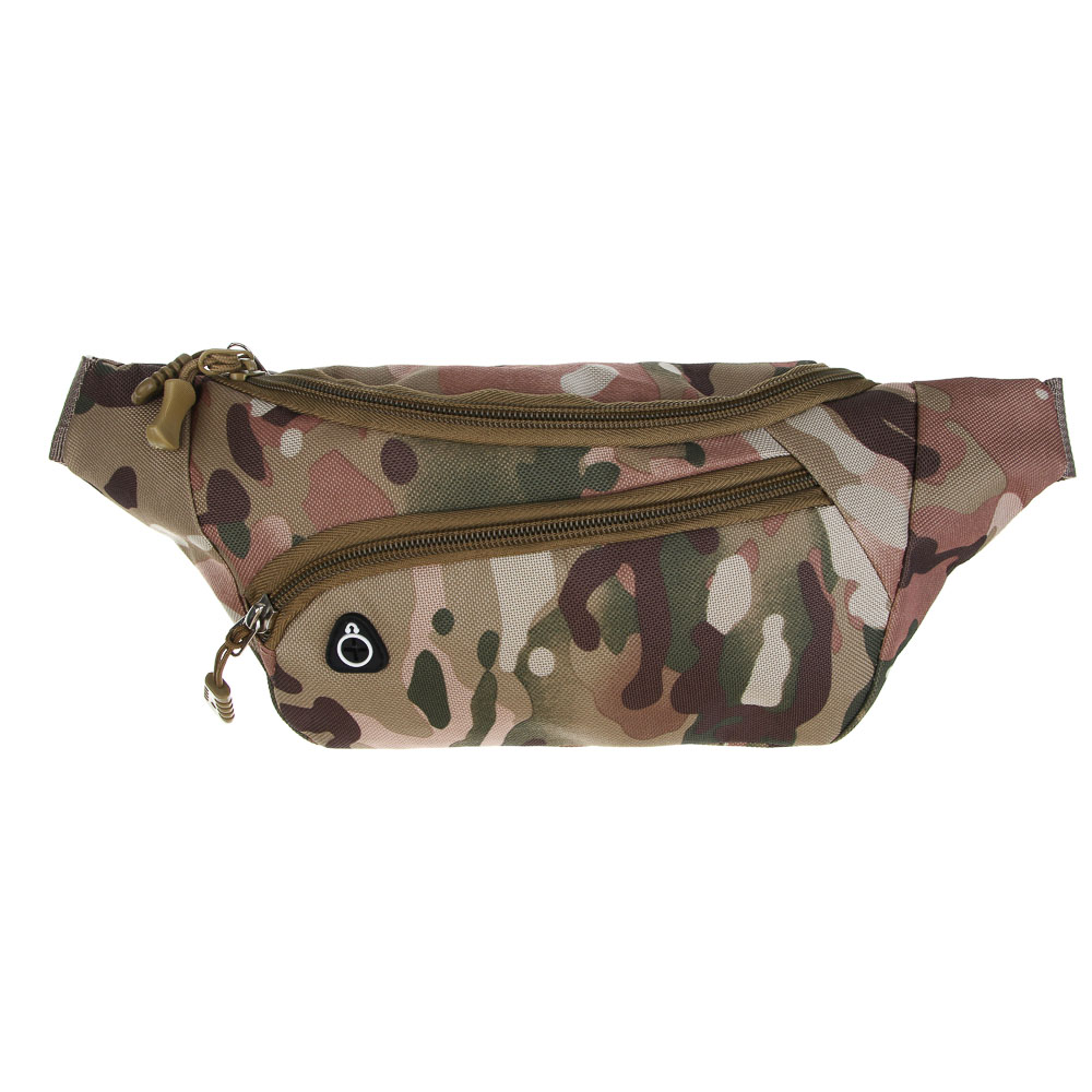 РУССО ТУРИСТО Сумка поясная путешественник, 33x13x3см, полиэстер, арт.№ 118-235