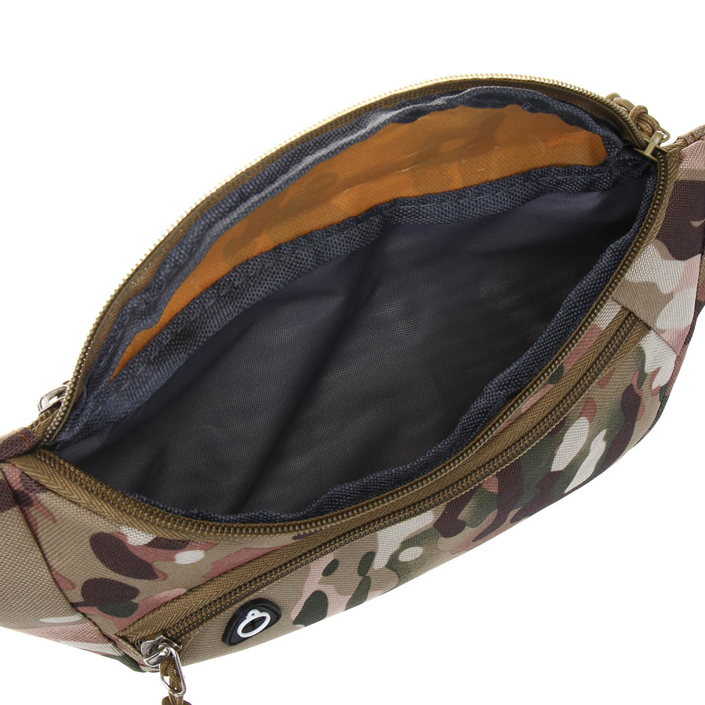 РУССО ТУРИСТО Сумка поясная путешественник, 33x13x3см, полиэстер, арт.№ 118-235