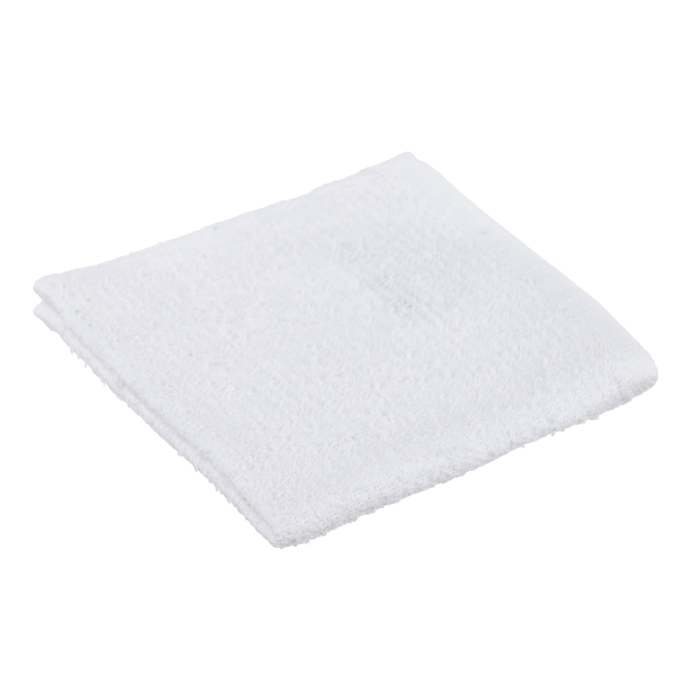 PROVANCE Лайт Комплект салфеток махровых для уборки 10 шт, 100% хлопок, 25х25см, белый, арт.№ 434-100