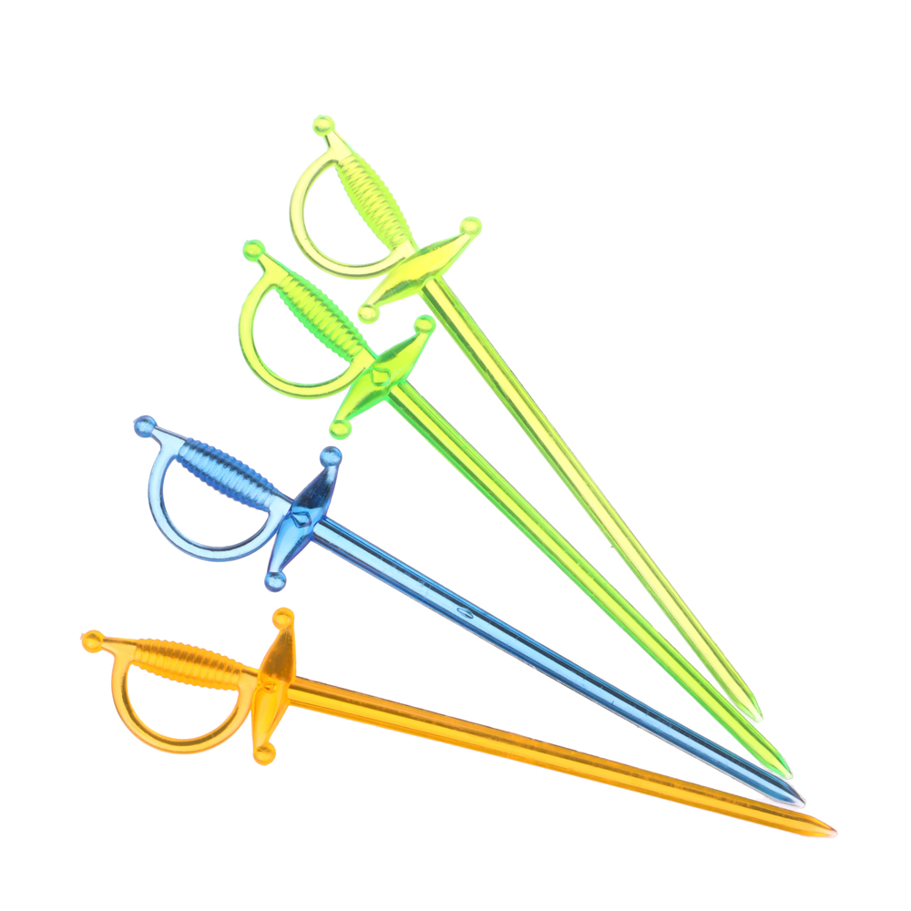 PATERRA Пики декоративные 30шт, цветные, "Шпаги", 401-762, арт.№ 437-038