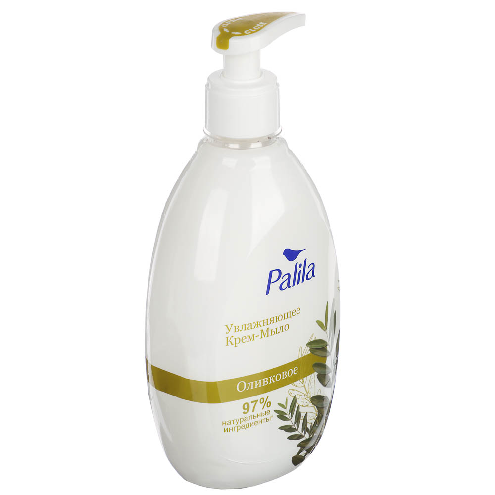 Крем-мыло Рalila увлажняющее Оливковое, 500мл, арт.№ 930-071