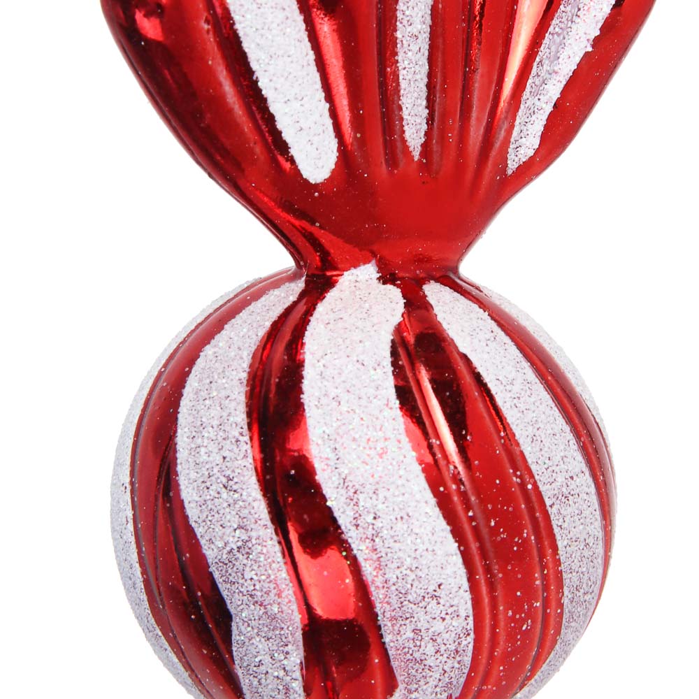 СНОУ БУМ Набор декоративных украшений "Конфеты" 2шт, 5x4x11,5см, пластик, арт.3, арт.№ 374-592