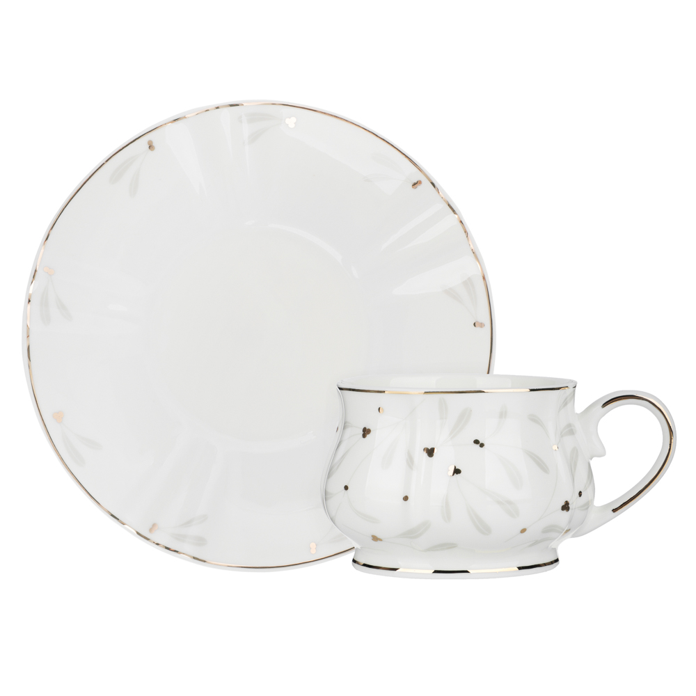 Набор чайный 2 пр., 200мл, MILLIMI, Нежность, фарфор, арт.№ 802-575