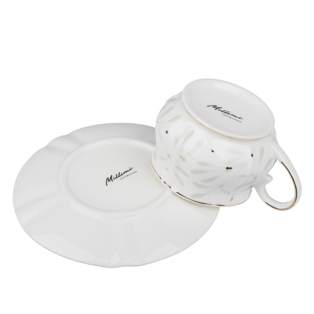 Набор чайный 2 пр., 200мл, MILLIMI, Нежность, фарфор, арт.№ 802-575