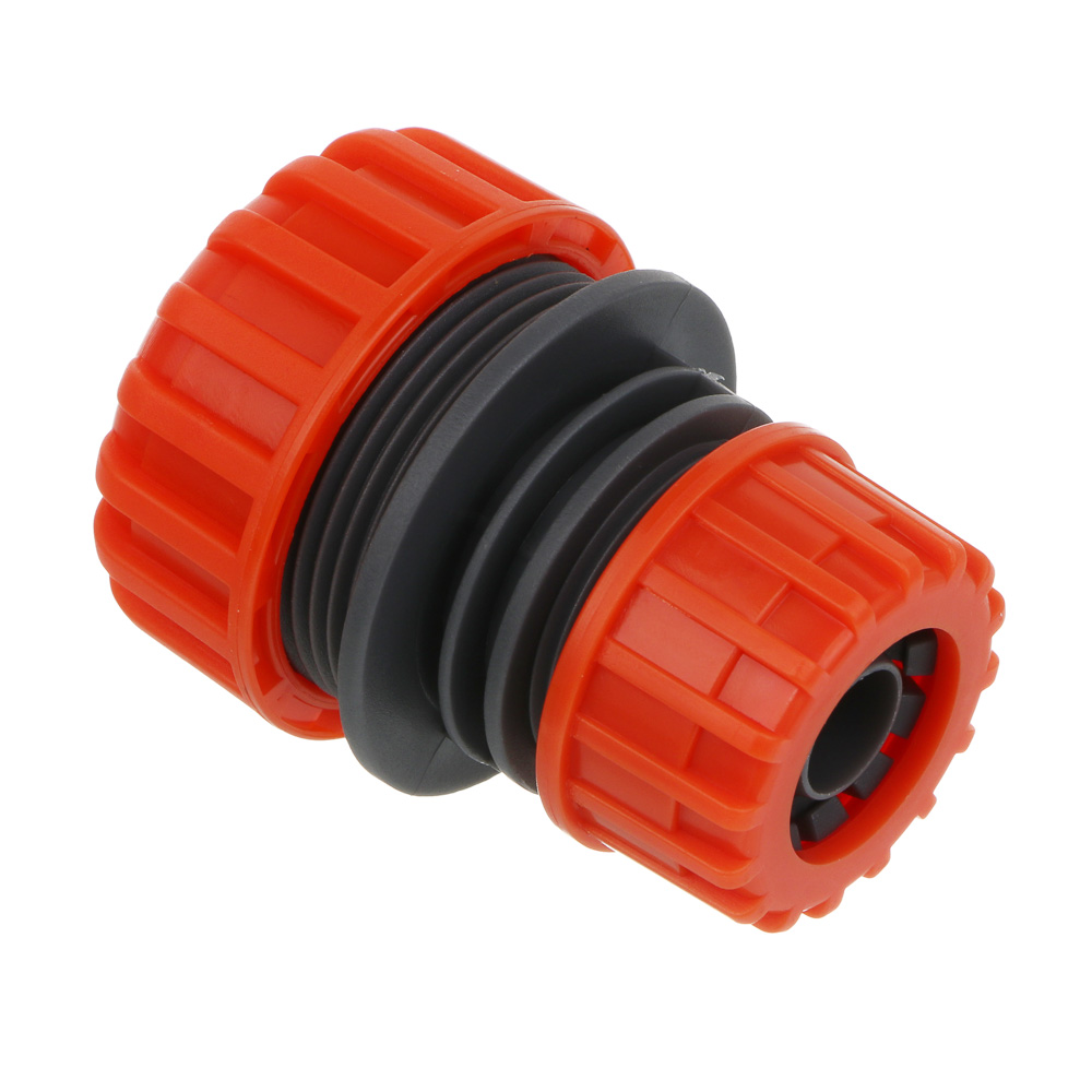 INBLOOM Соединитель для шланга 3/4" и 1/2", пластик, арт.№ 169-013