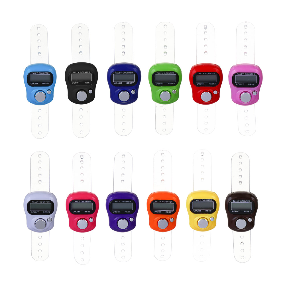 Счётчик рядов электронный на ремне 10х3см, 1xAG3, арт.№ 308-371