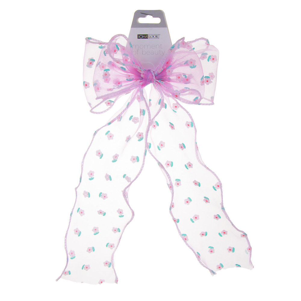 ЮНИLOOK Резинка для волос детская, d4см, длина 25см, полиэстер, 3 цвета #2, арт.№ 322-293