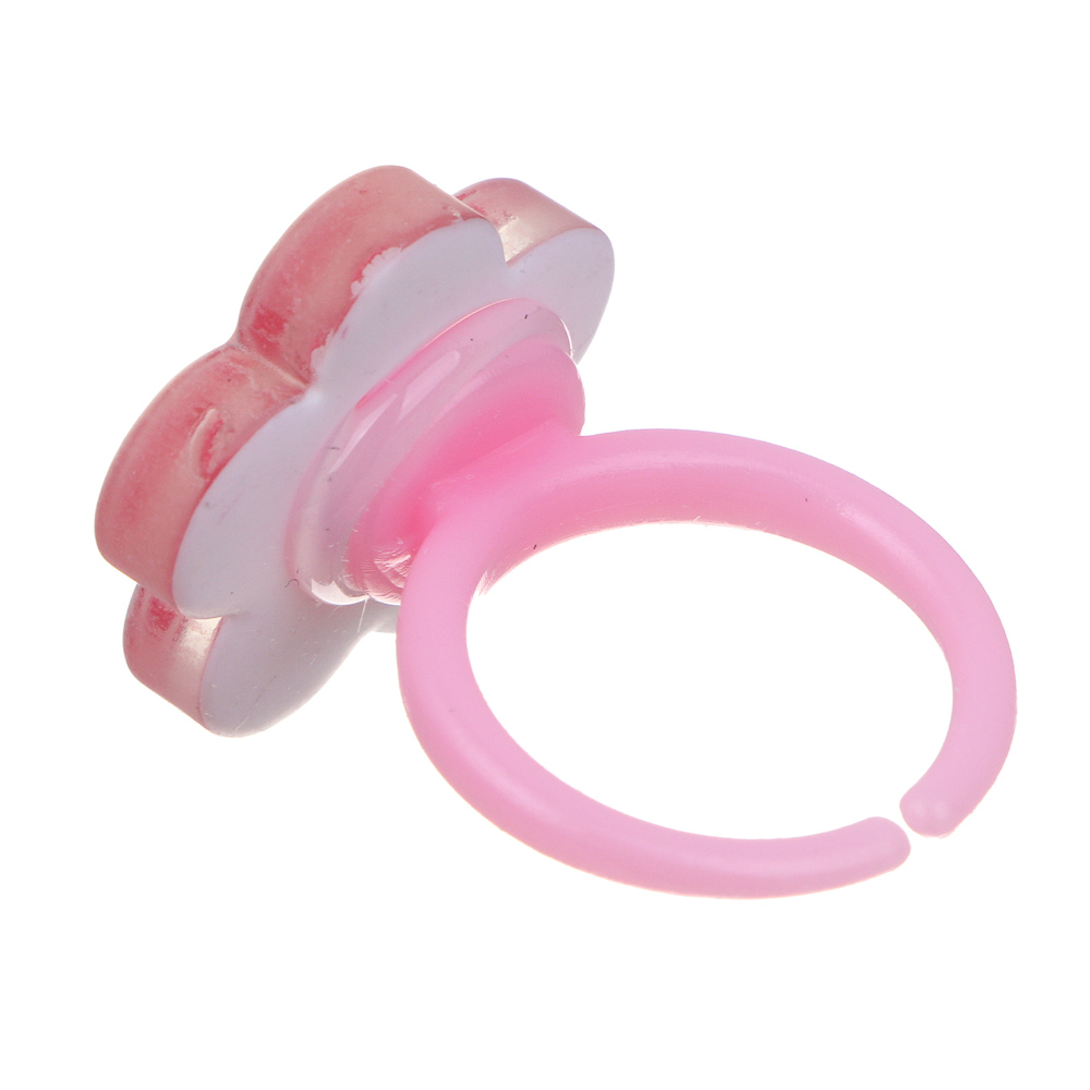 ЮНИLOOK Набор детских колец 3 шт, пластик, р-р универсальный, в ассортименте, арт.№ 316-368