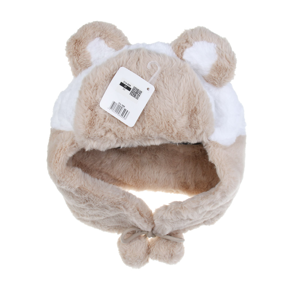 GALANTE Шапка-ушанка, р.56, 100% полиэфирное волокно, цвета в ас-те, ОЗ25-17, арт.№ 314-988