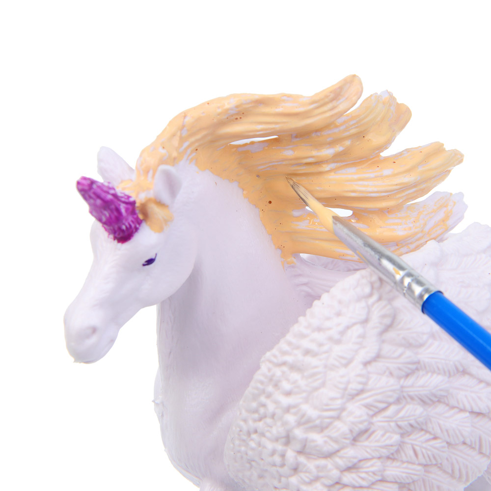 Набор для творчества "Раскрась единорога", ХОББИХИТ, PVC, акрил, арт.№ 284-326