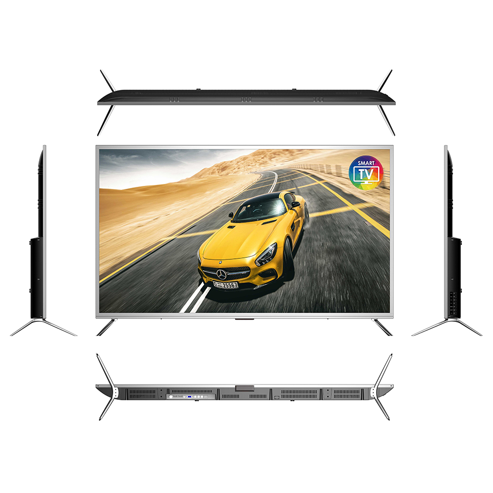 LEBEN ЖК-телевизор, диагональ 55" (140см), UHD Smart, алюминий модель LE-LED55US282TS2, арт.№ 282-098