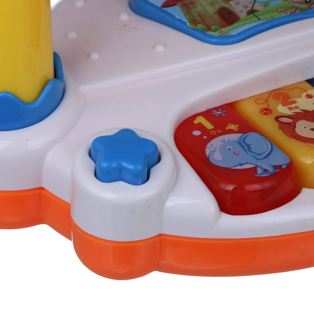 ИГРОЛЕНД Игровой центр музыкальный, свет, звук, 3хАА, ABS, 19х11,5х15 см, арт.№ 272-909