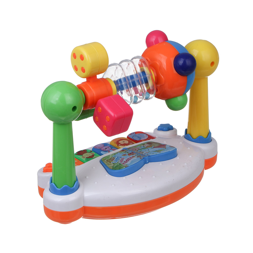 ИГРОЛЕНД Игровой центр музыкальный, свет, звук, 3хАА, ABS, 19х11,5х15 см, арт.№ 272-909