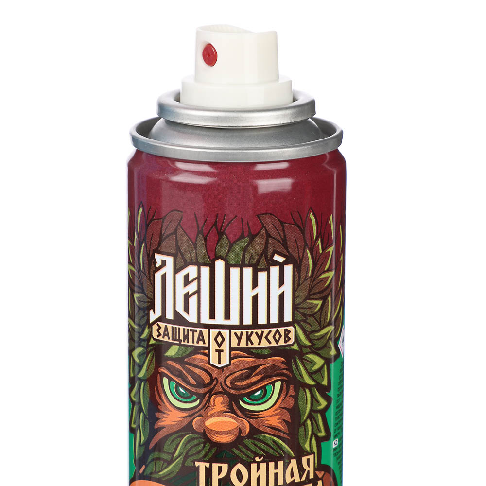 Акарицид-репеллент от клещей, комаров, мошек Леший, Тройная защита, 150мл, арт.№ 960-002