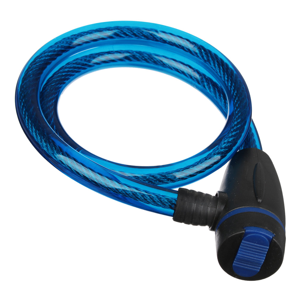 VETTA Замок велосипедный противоугонный тросовый 11,5x680мм, металл, пластик, 3 цвета,187, арт.№ 468-038