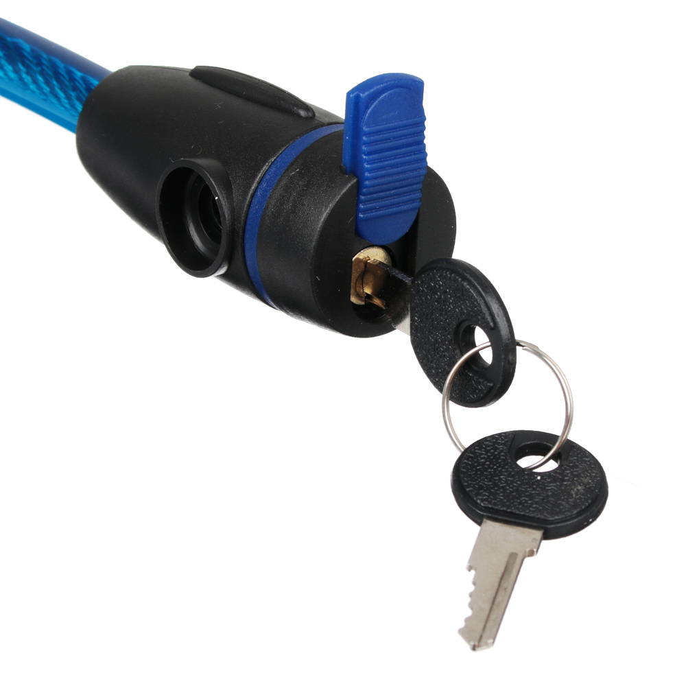 VETTA Замок велосипедный противоугонный тросовый 11,5x680мм, металл, пластик, 3 цвета,187, арт.№ 468-038