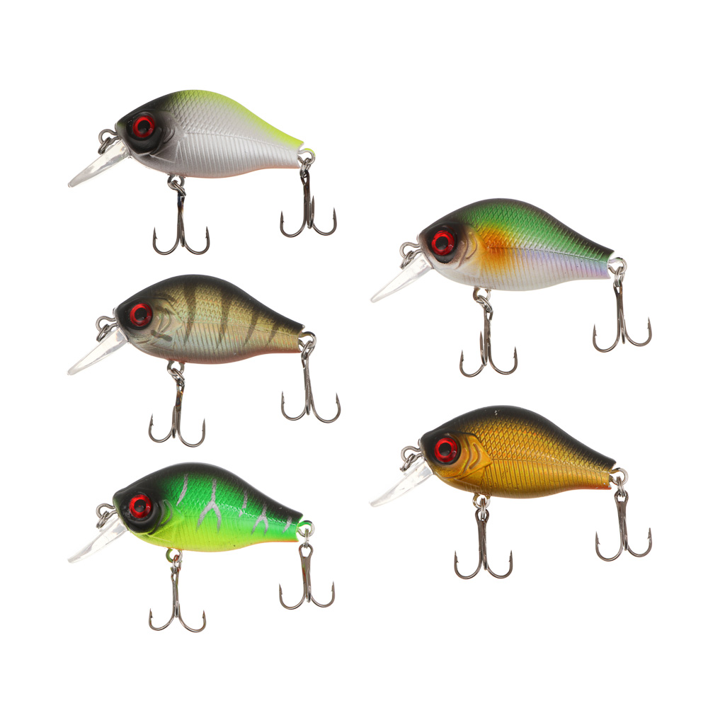 Воблер "Бэби Крэнк" тм AZOR FISHING, F, 8,0гр, 55мм, 0,0-0,5м, 5 цветов, арт.№ 145-181