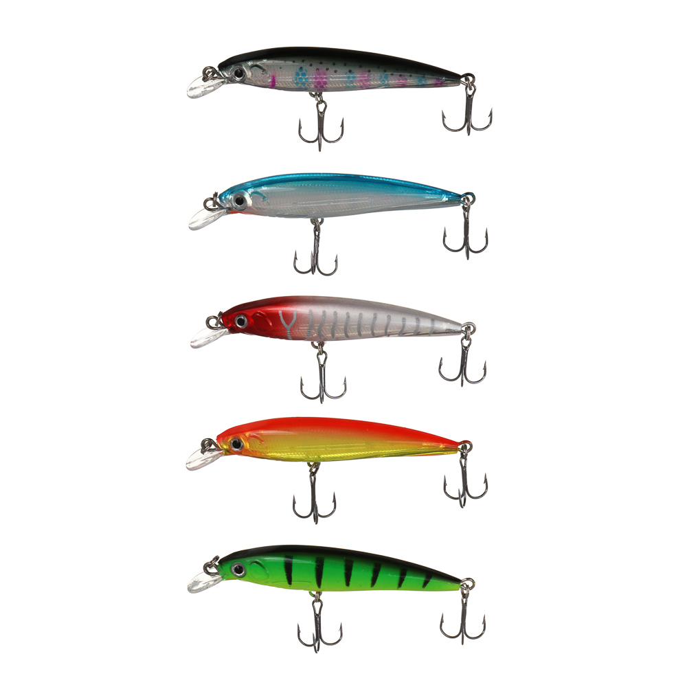 Воблер "Икс Минноу" тм AZOR FISHING, SS, 7,5гр, 85мм, 0,0-1,0м, 5 цветов, арт.№ 145-182