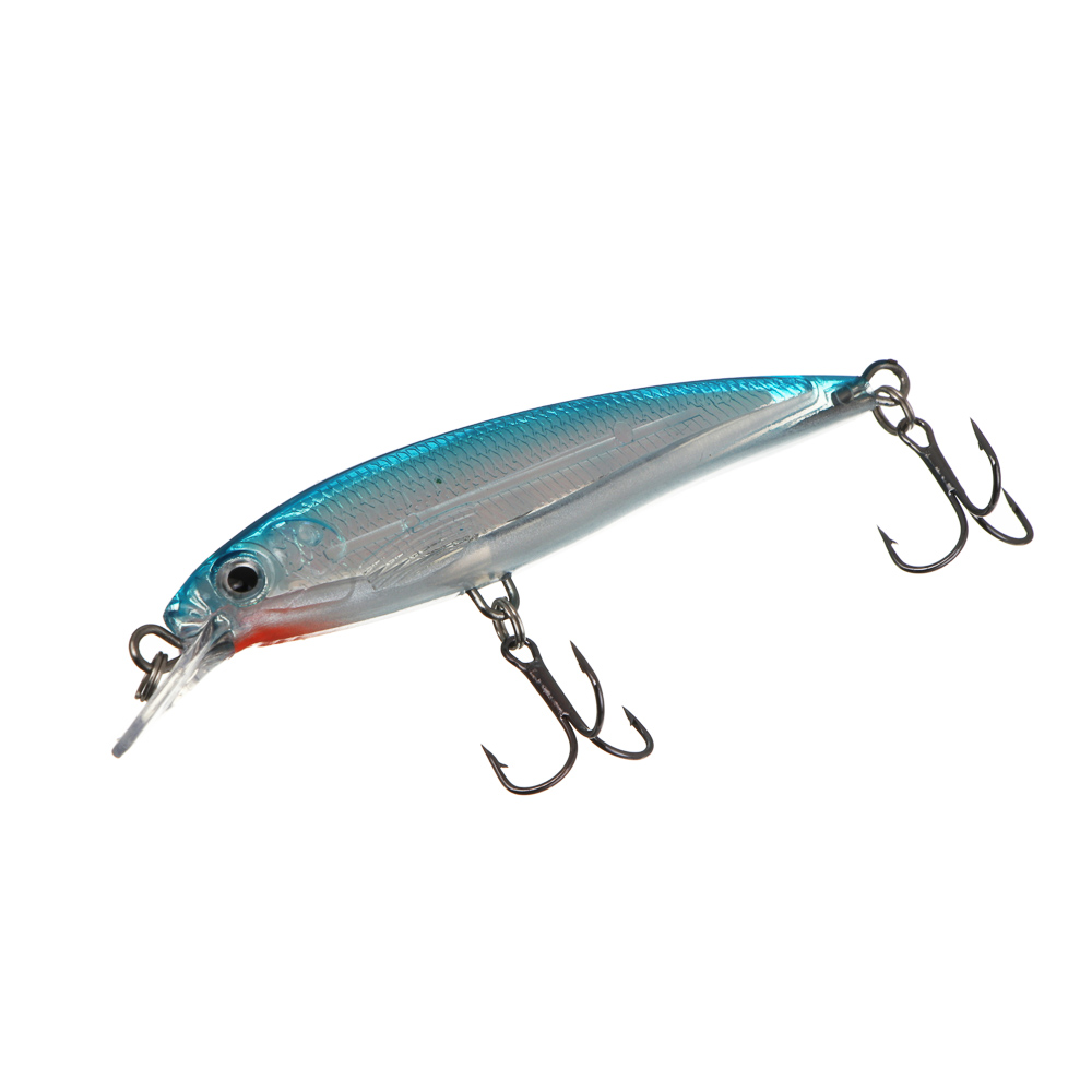 Воблер "Икс Минноу" тм AZOR FISHING, SS, 7,5гр, 85мм, 0,0-1,0м, 5 цветов, арт.№ 145-182