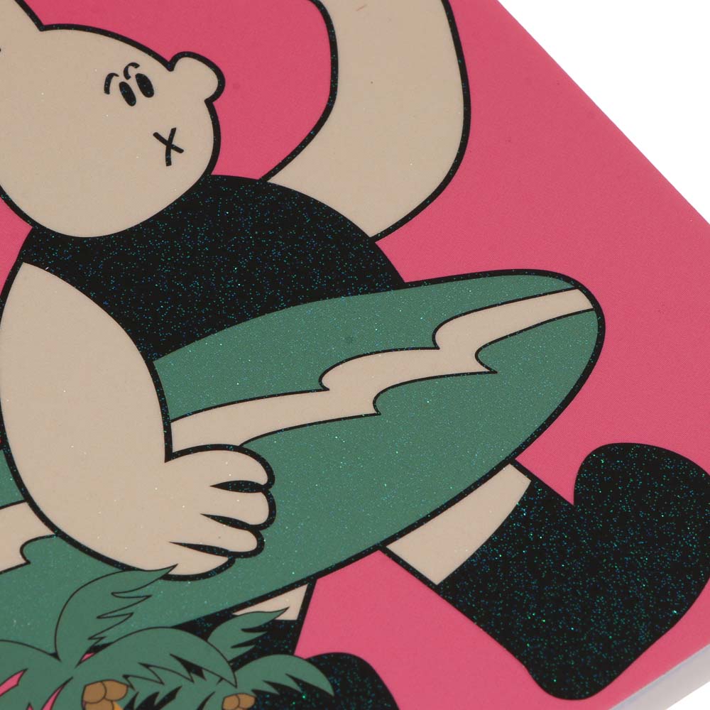 Записная книжка фигурная на спирали А6, 60л, "Ушной квартет", обложка картон, глиттер, 4 дизайна, арт.№ 557-129