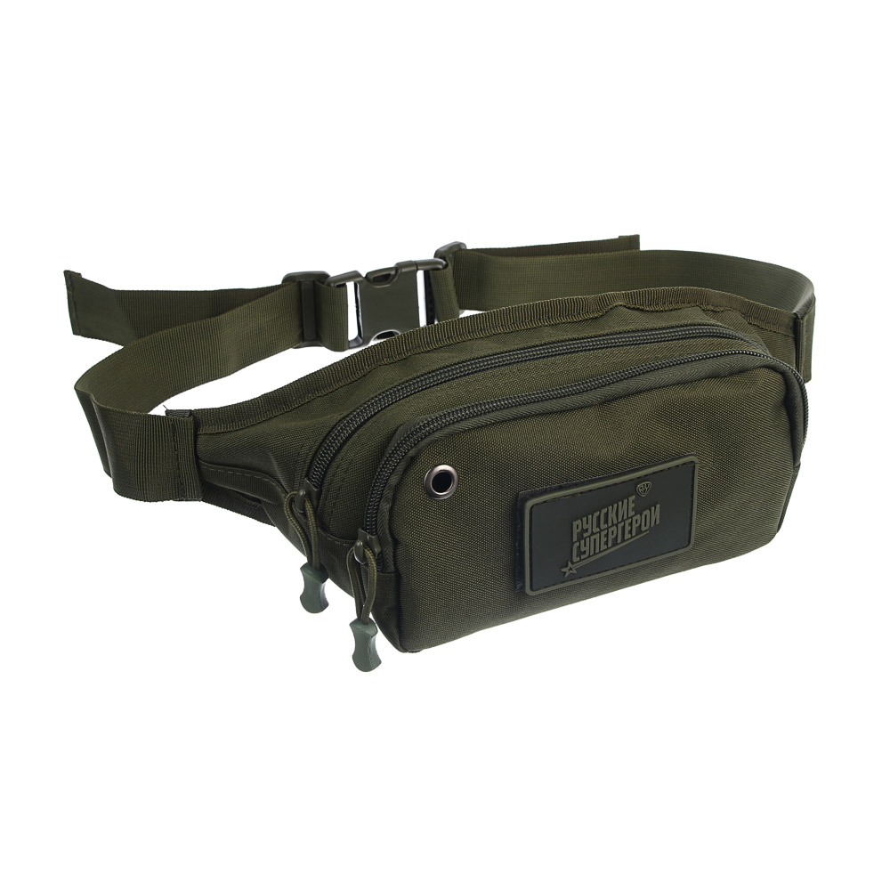Сумка поясная тактическая тм РУССО ТУРИСТО, 2 отделения, полиэстер, арт.№ 118-179
